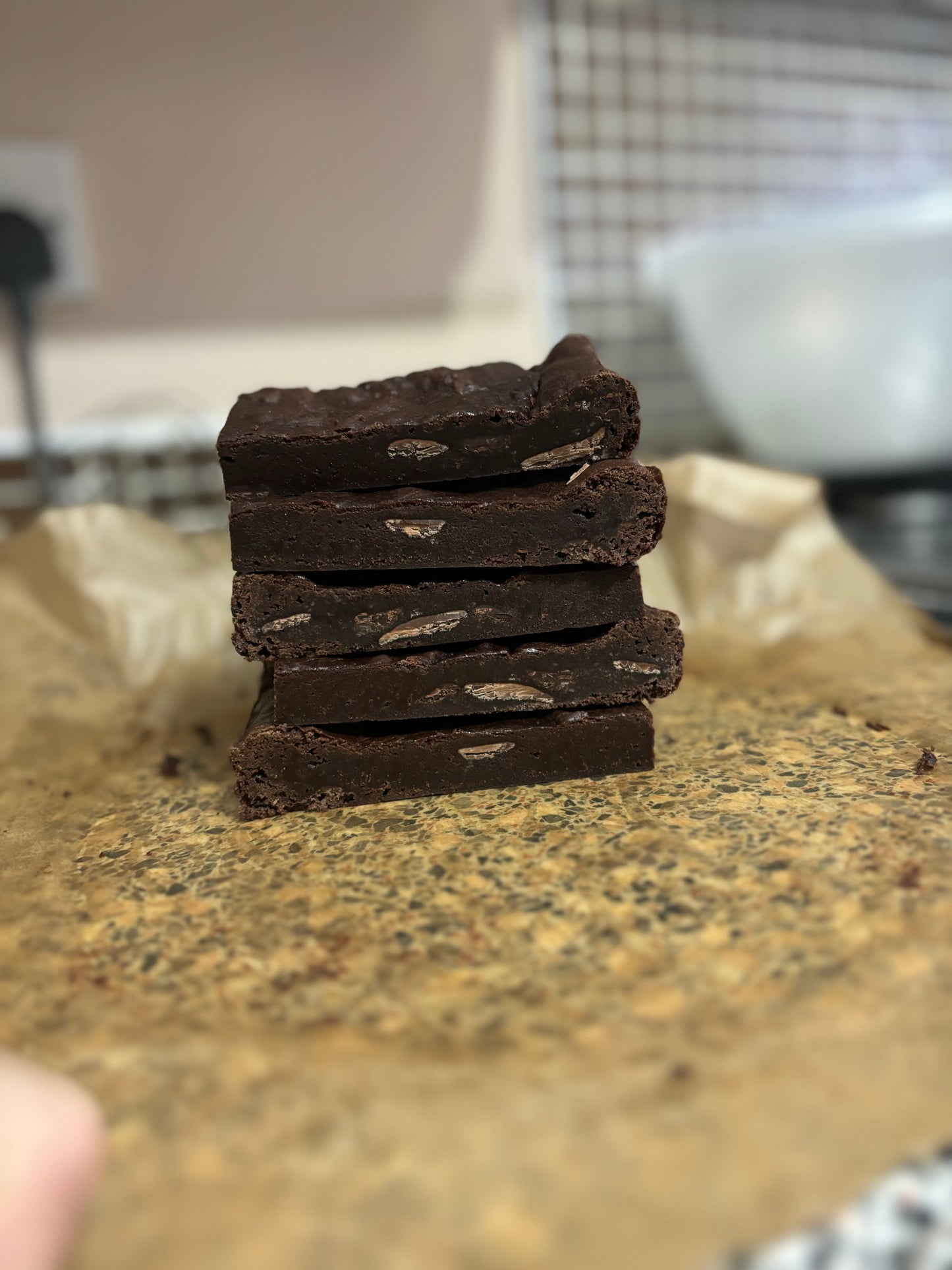 Brownie Traybake (made with gluten free & vegan ingredients)