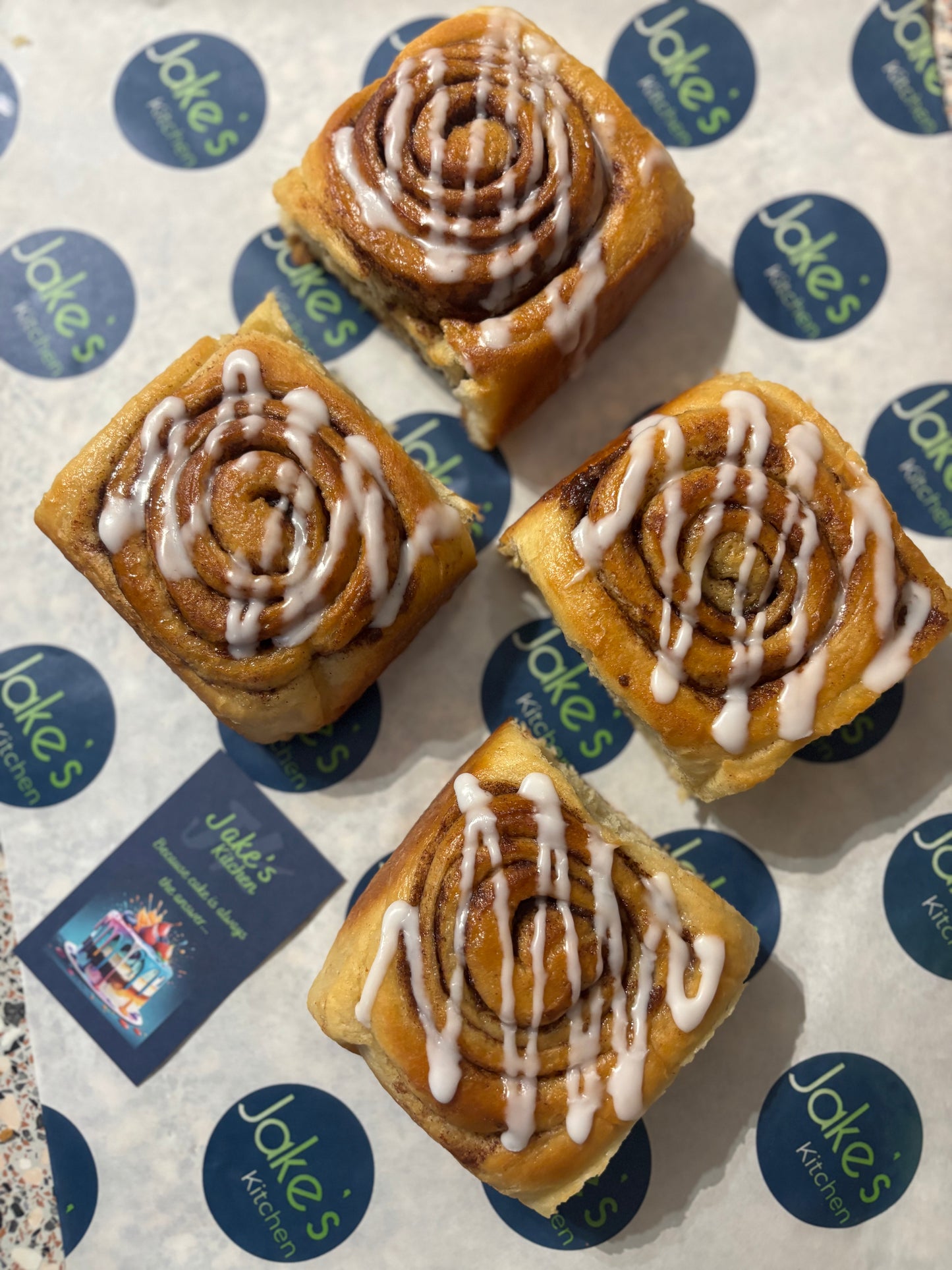 Postal Cinnamon Swirly Roll- Box of Four- NEXT DISPATCH - Tuesday 3rd Feb.