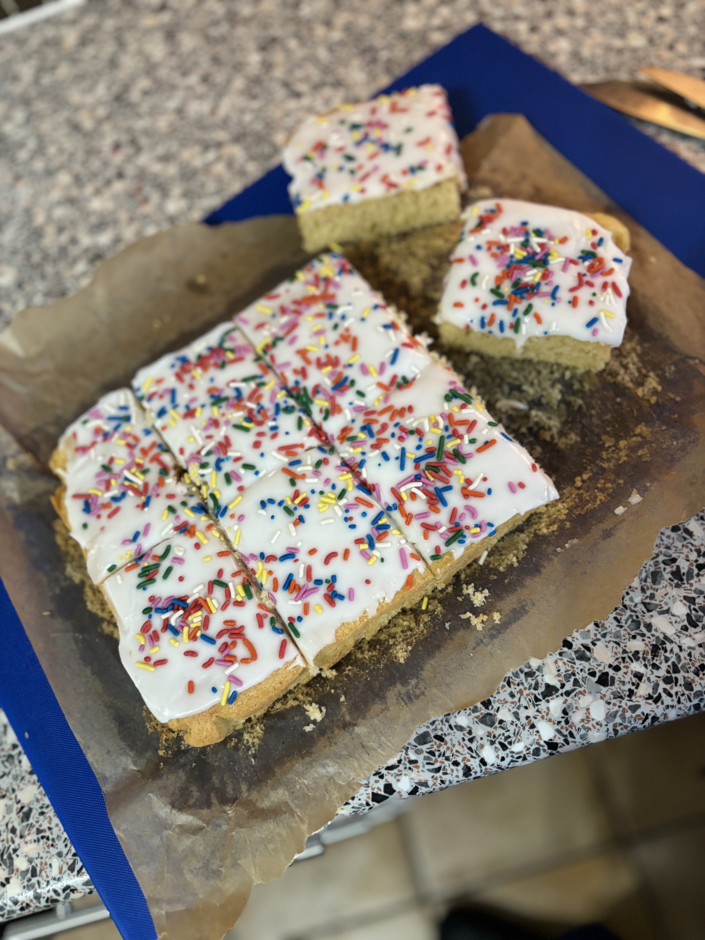 Old School Traybakes (Vegan Options)