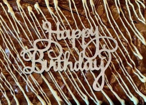 Happy Birthday Topper (Add on item) image 0