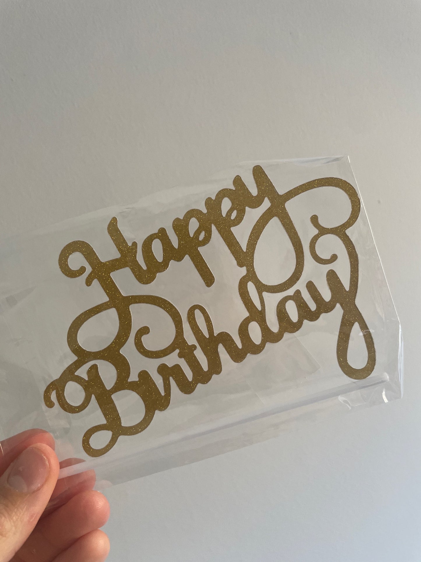 Happy Birthday Topper (Add on item) image 4