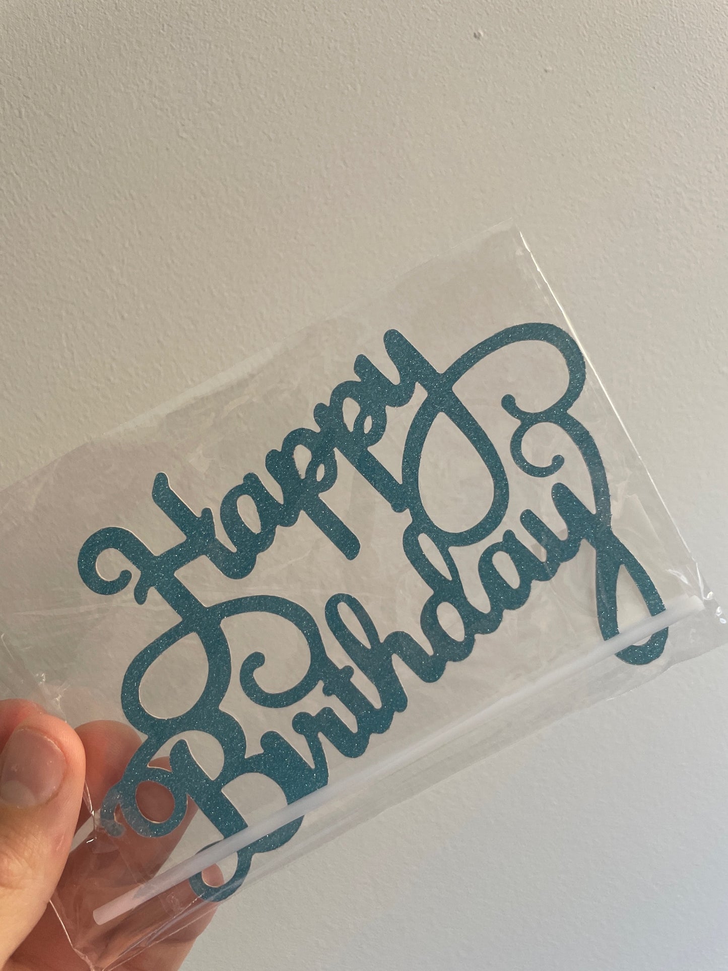 Happy Birthday Topper (Add on item) image 1