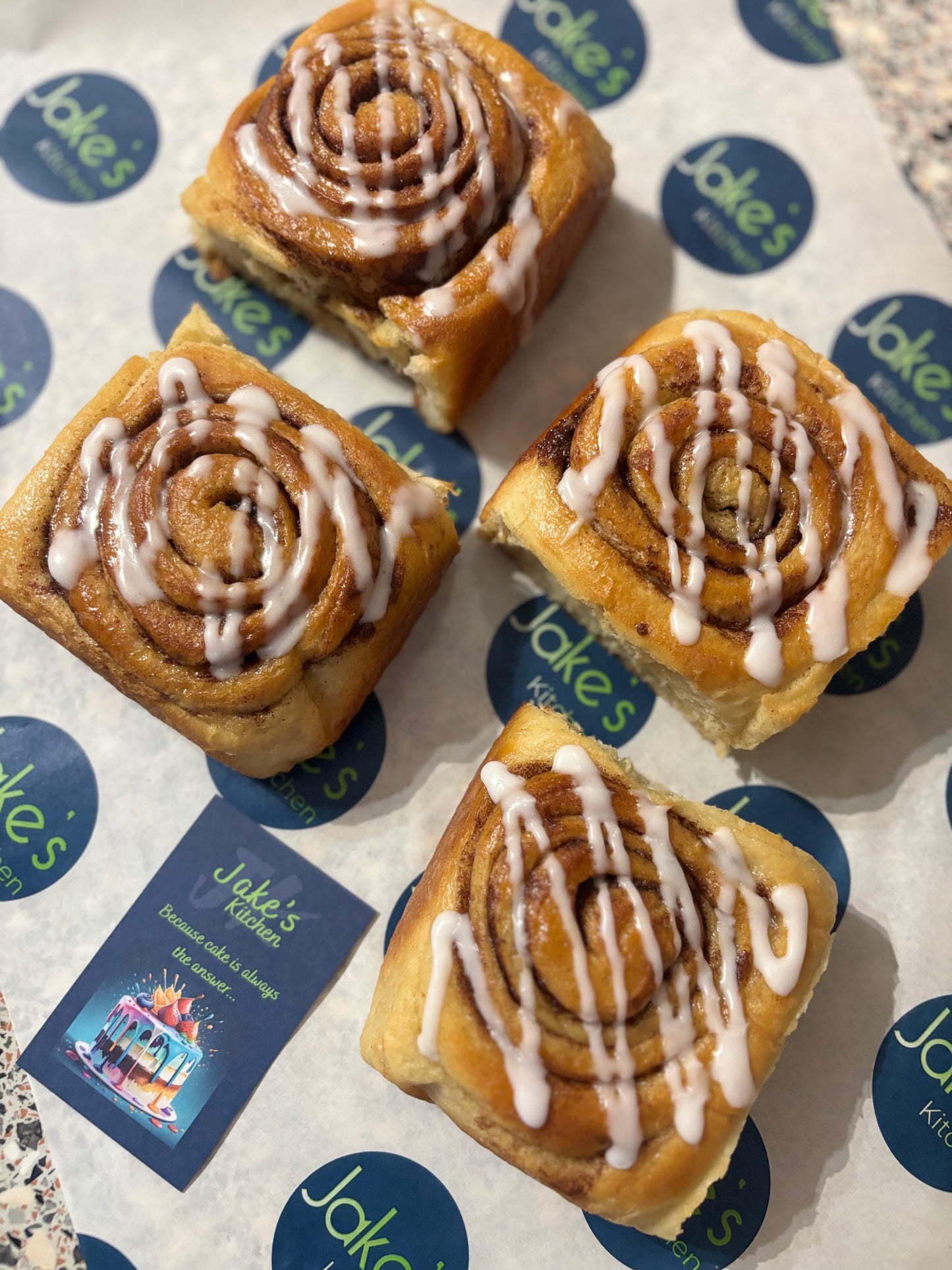 Postal Cinnamon Swirly Roll- Box of Four- NEXT DISPATCH - Tuesday 3rd Feb.