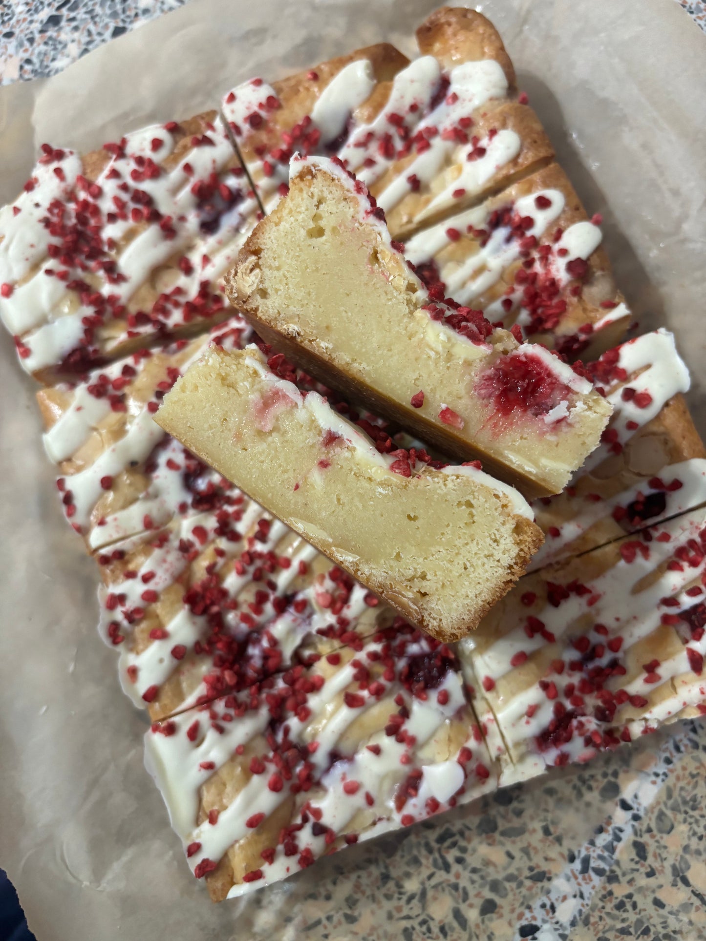 Blondie & Goldie Traybakes